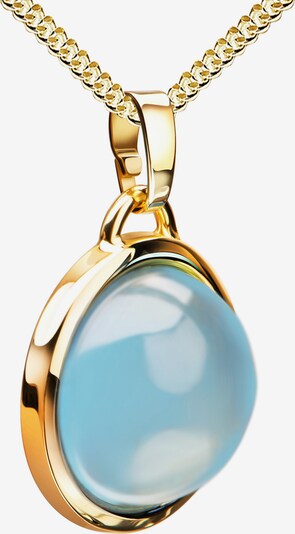 JEVELION Kette Chalcedon in gelb, Produktansicht