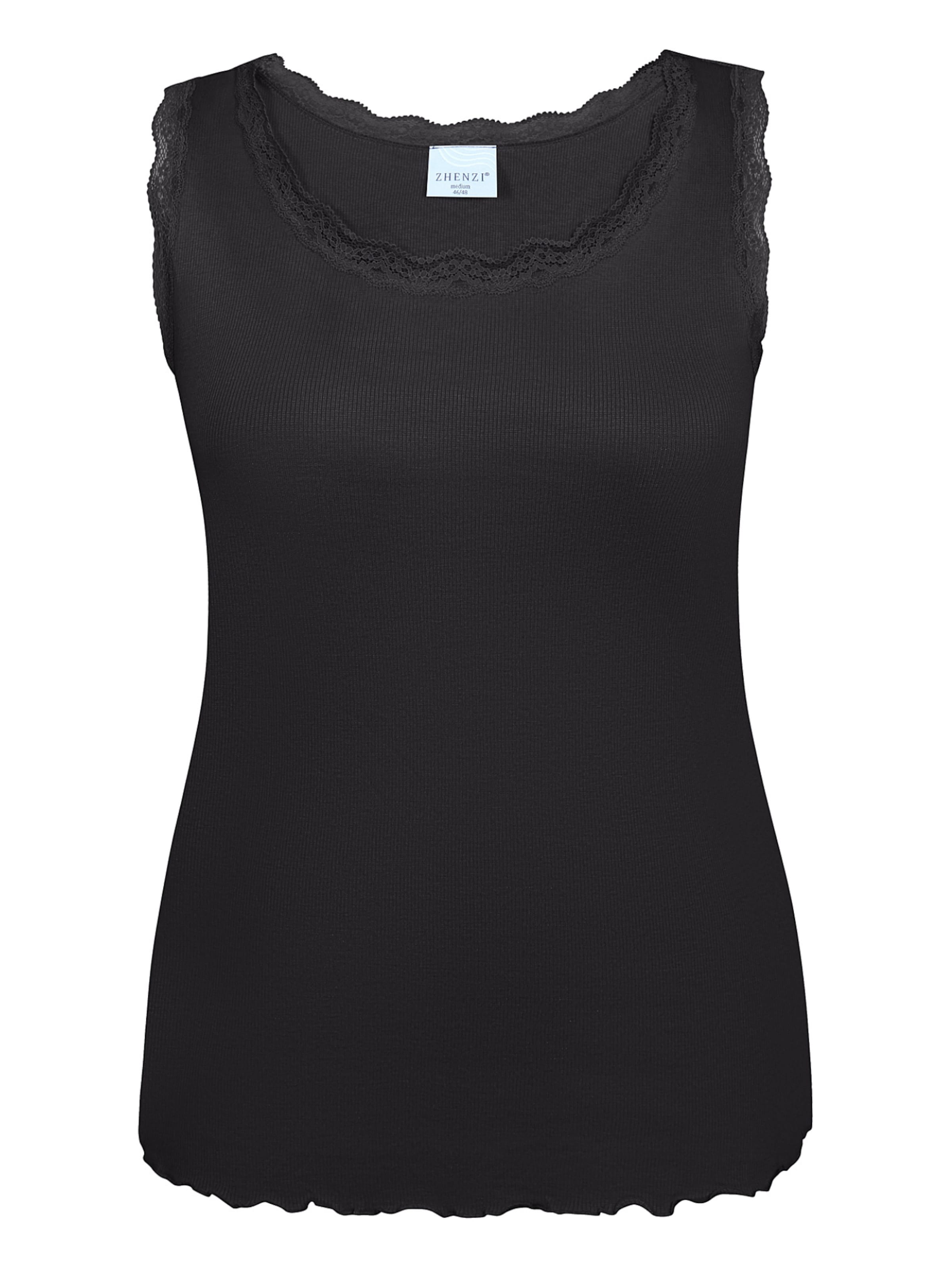 Zhenzi Top 'Lara 788' in Black: front