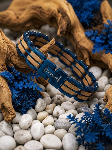 Holzwerk - Pulsera 'VILLESEE' en azul