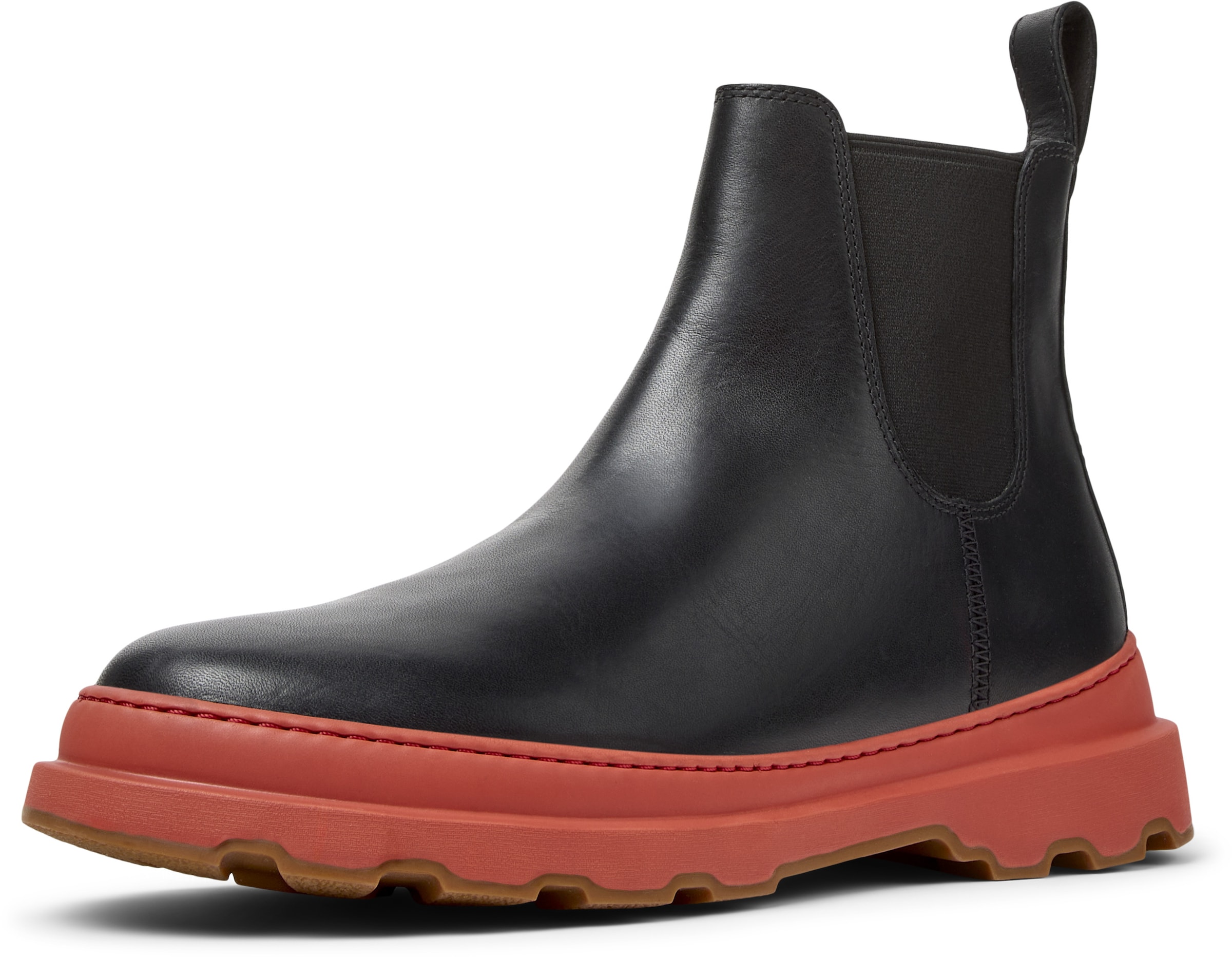 Boots chelsea 'Brutus+' di CAMPER in nero: frontale