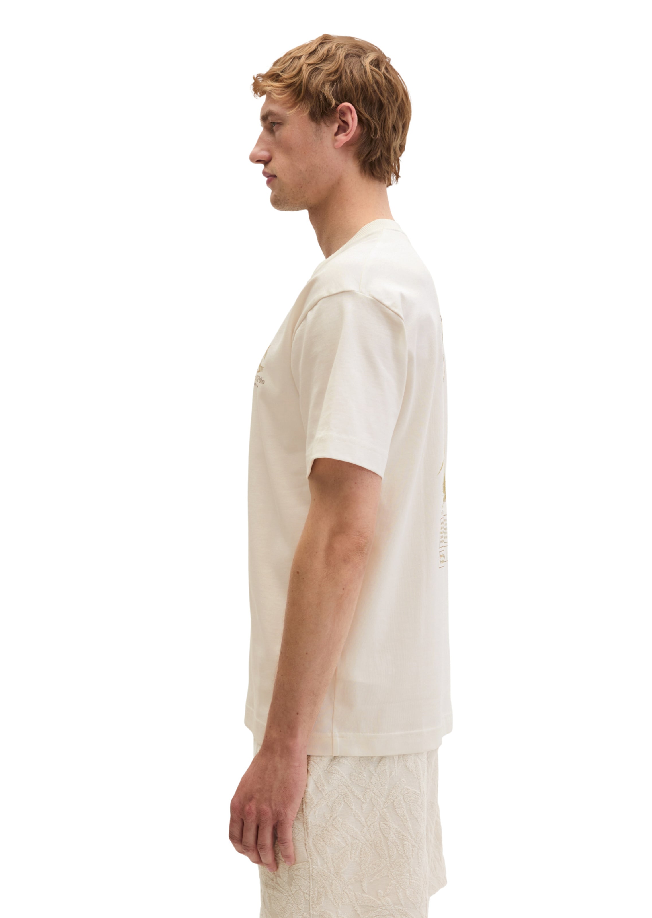 T-Shirt Marc O'Polo en beige