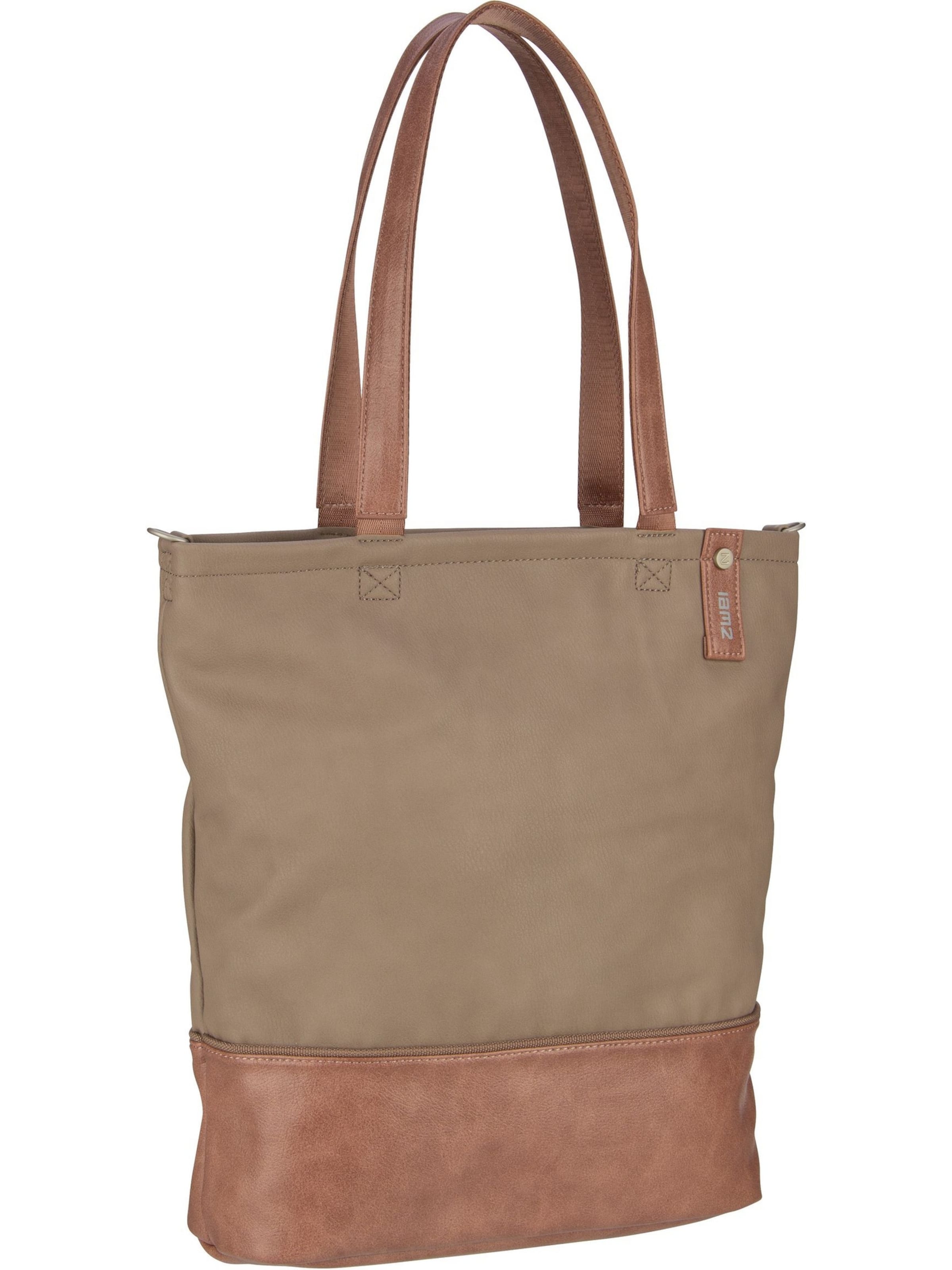 ZWEI Shopper 'Jana' in Beige: Vorderseite