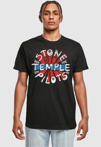 Merchcode T-Shirt 'Stone Temple Pilots' in Schwarz: Vorderseite