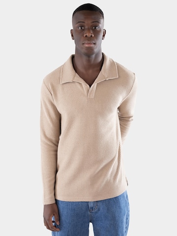 Ciszere Shirt 'Nelson'‌‌‌‌‌ in Braun: Vorderseite