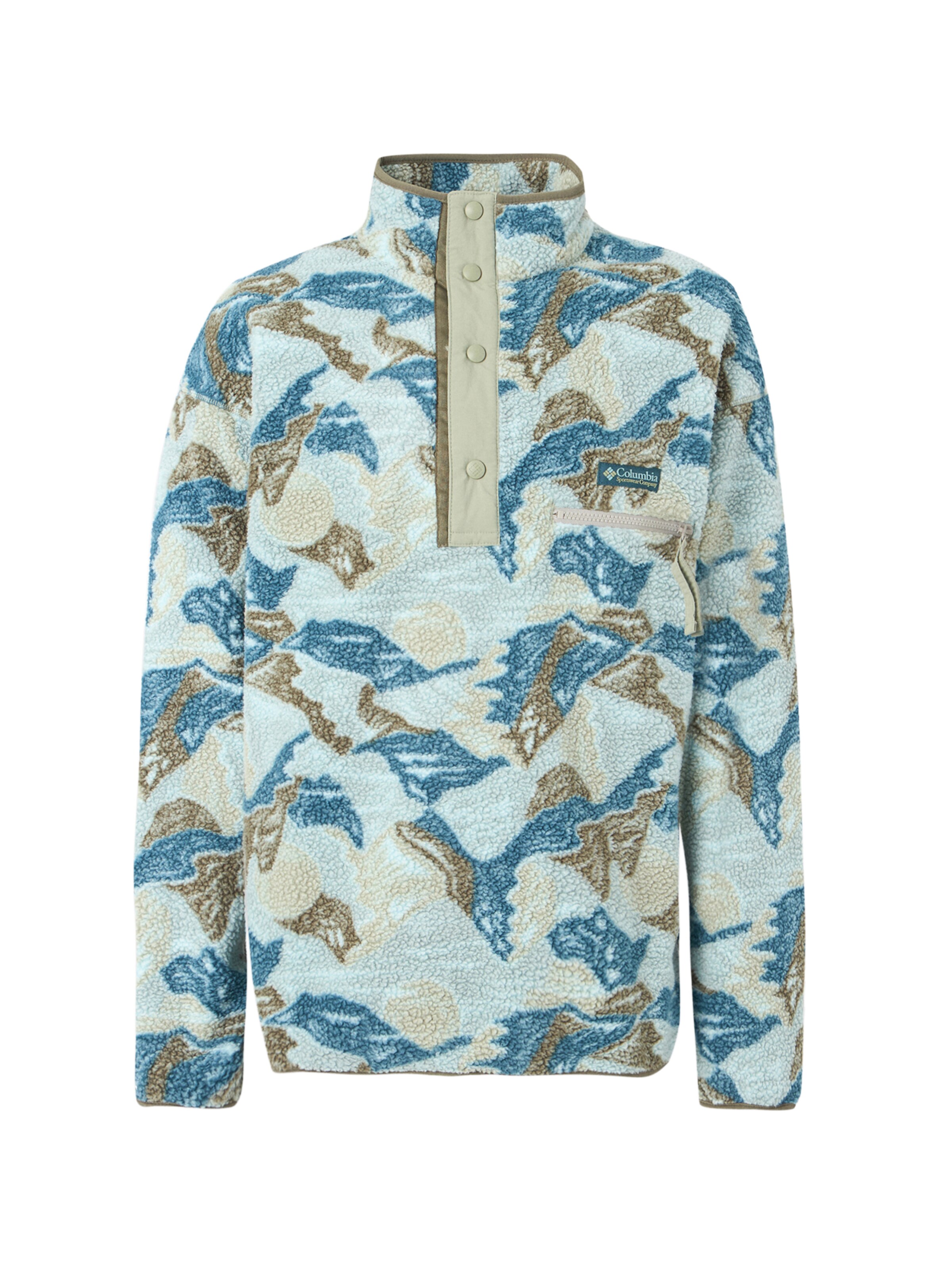 žalia COLUMBIA Sportinio tipo megztinis 'Helvetia™ II': priekis