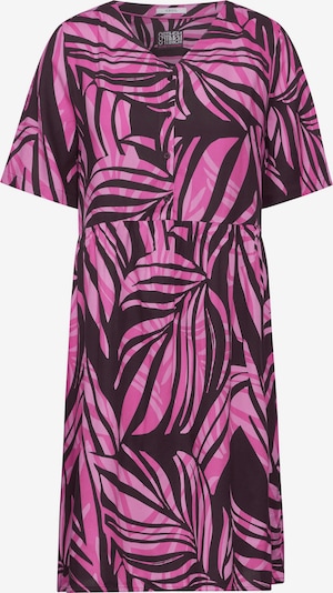 CECIL Sommerkleid in pink / schwarz / weiß, Produktansicht