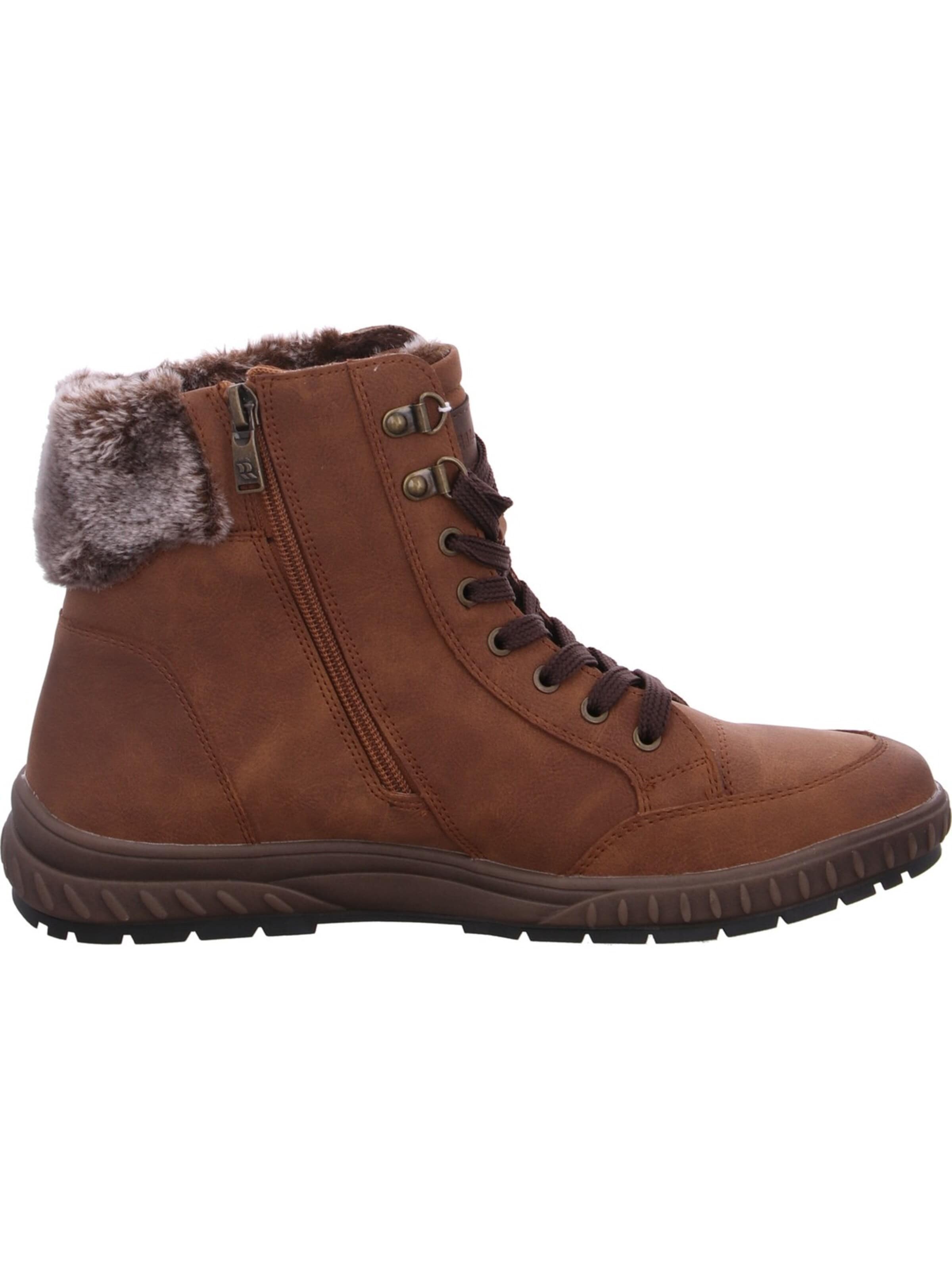 ROMIKA Lace-Up Boots in Brown
