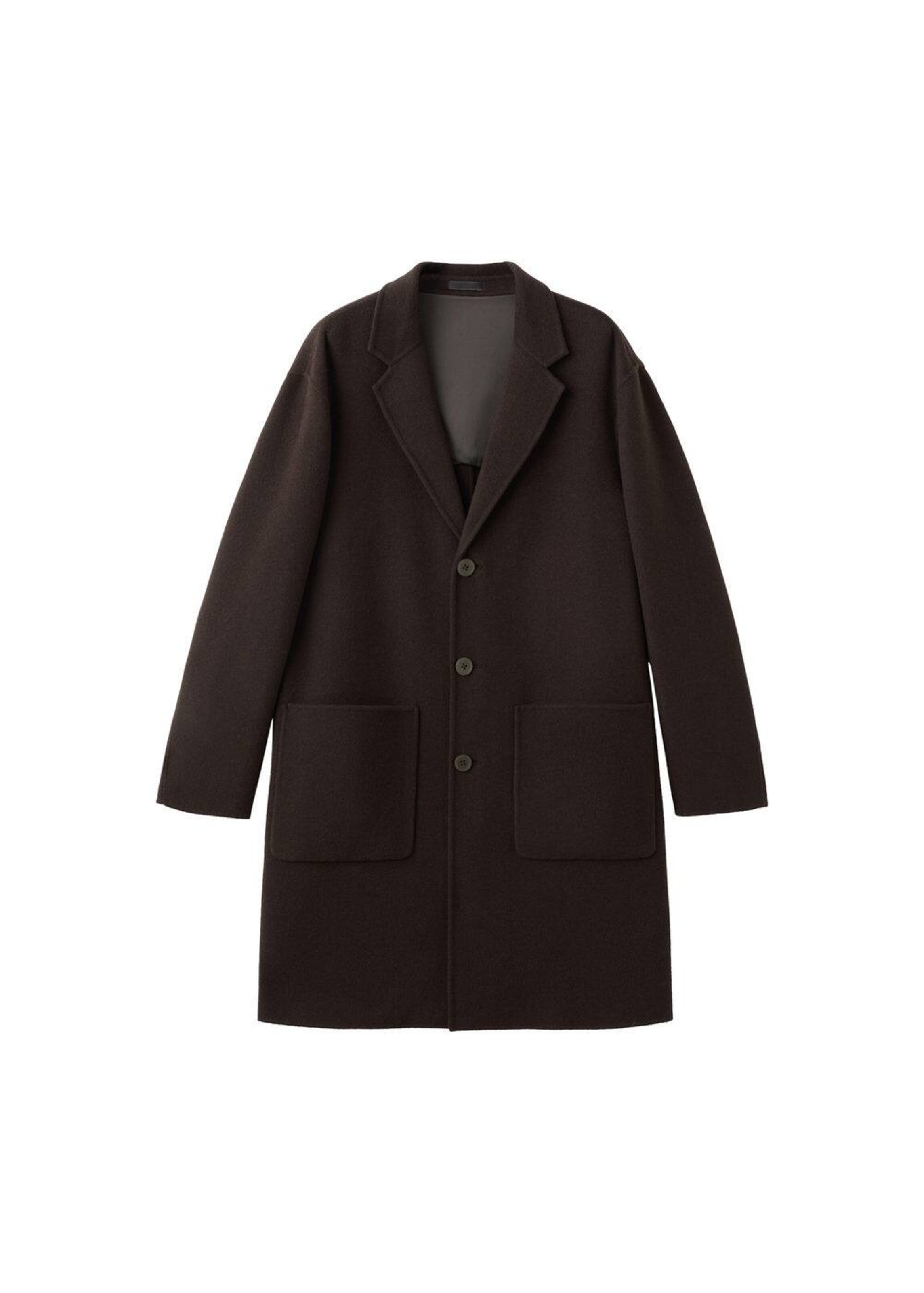 MANGO MAN Mantel 'Baldur' in Braun: Vorderseite