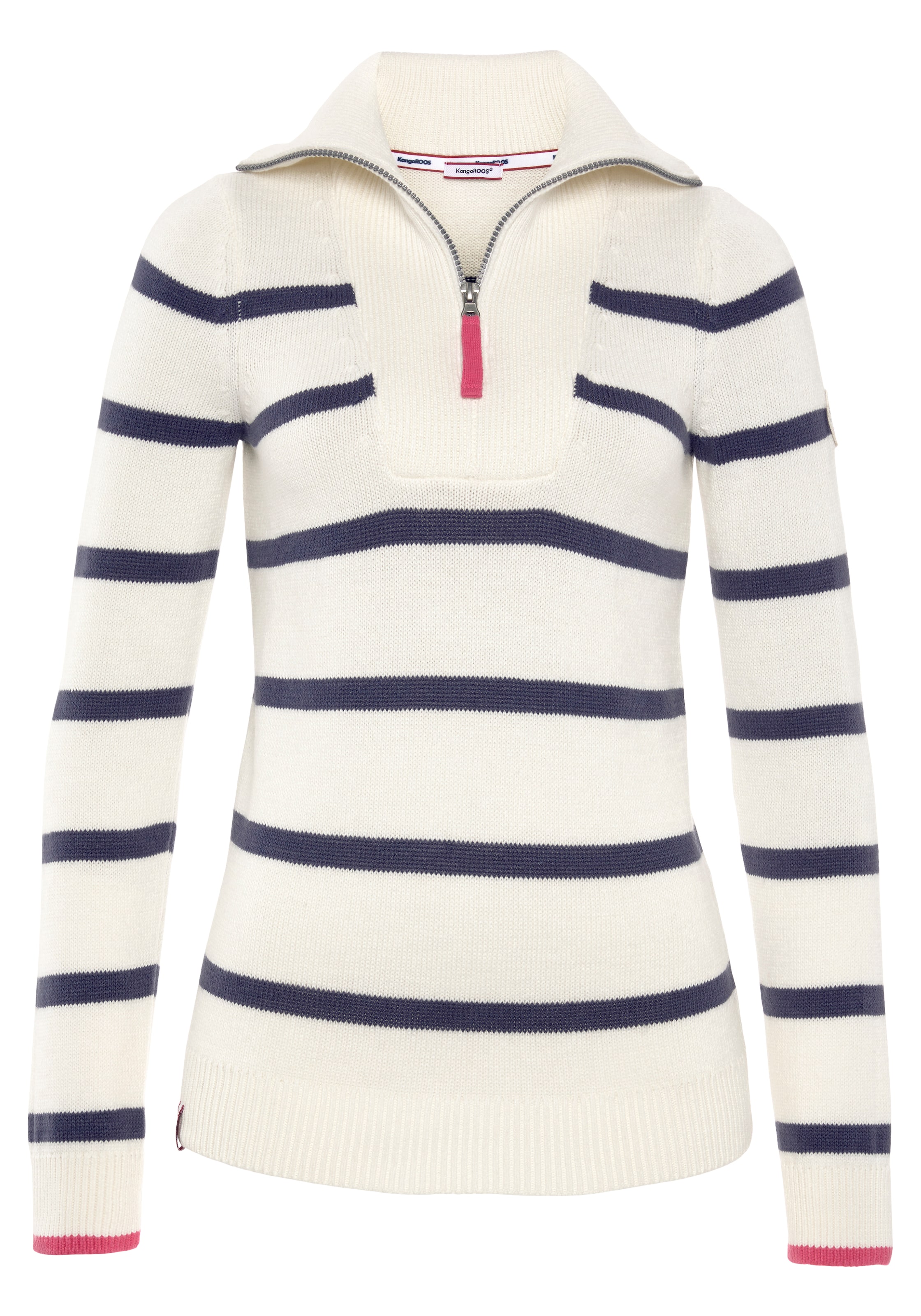 KangaROOS Pullover in Beige: Vorderseite