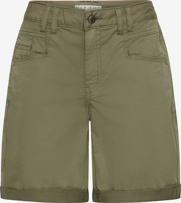 Pantalon 'PZEVELYN' Pulz en vert : devant