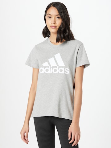 ADIDAS SPORTSWEAR Funktionsshirt 'Essentials' in Grau: predná strana