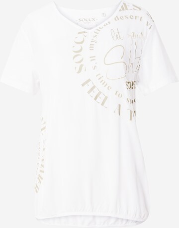 Soccx T-shirt i vit: framsida