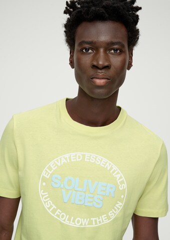 T-Shirt s.Oliver en vert