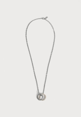 Emporio Armani - Cadena 'EAGLE' en plata: frente