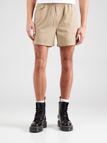 WEEKDAY - regular Pantalón 'Alex' en beige: frente