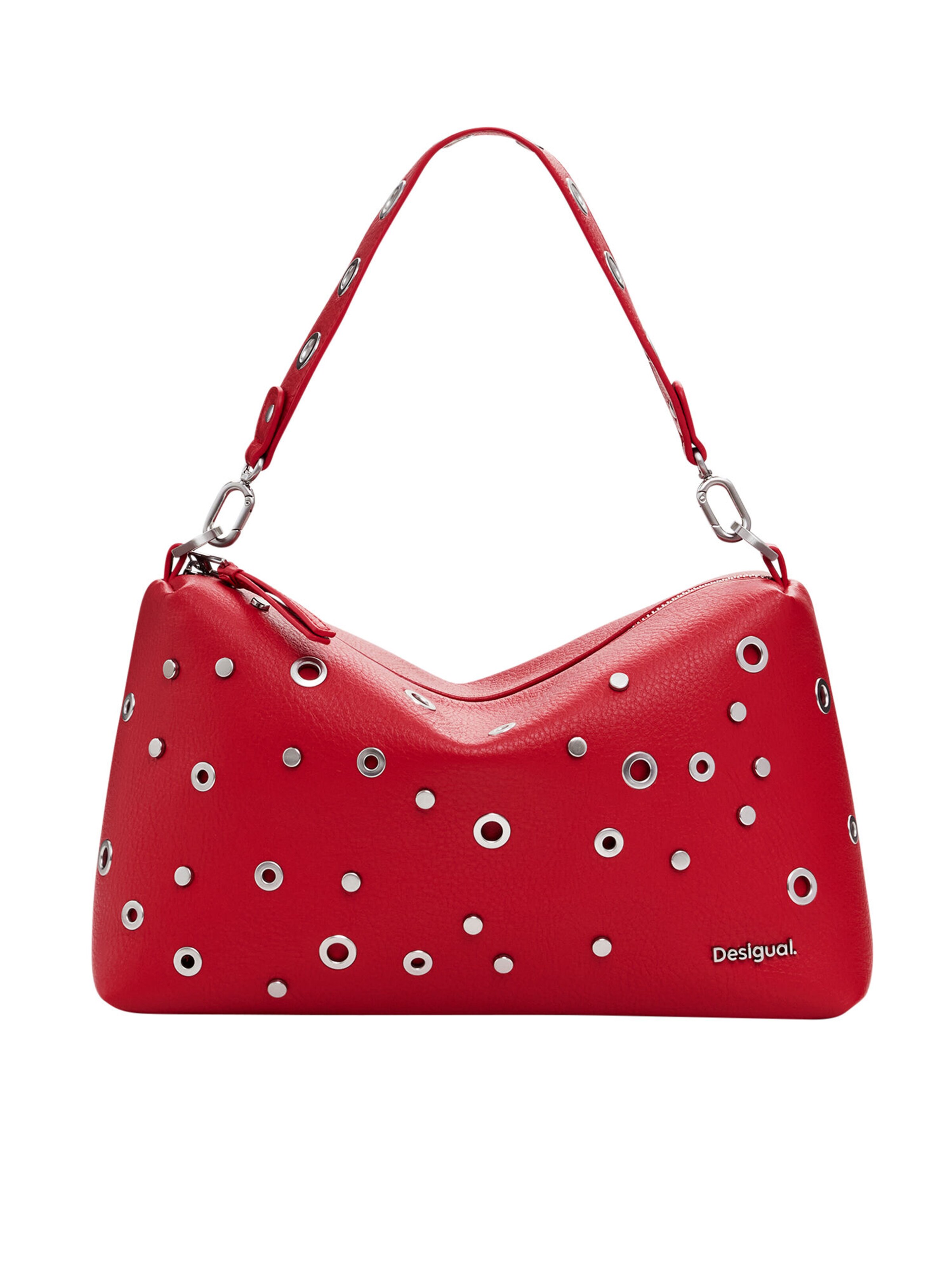 Desigual Handtas in Rood: voorkant