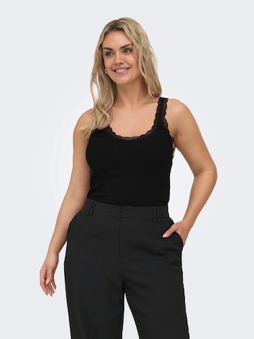 ONLY Carmakoma Top 'CARSARA SHARAI' in Black: front