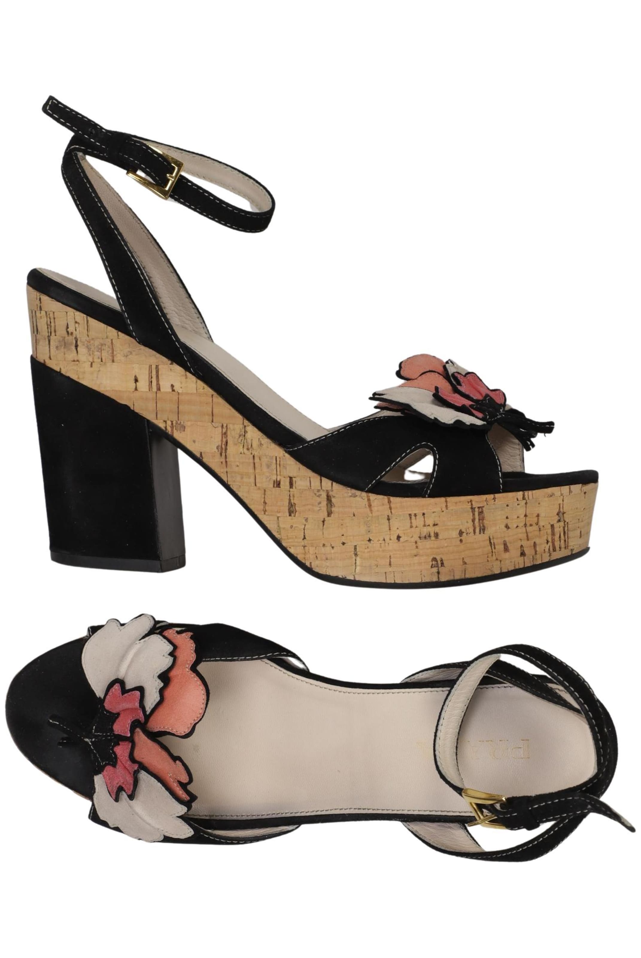 PRADA Sandals & High-Heeled Sandals in 39,5 in Black, Item view
