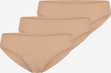 SCHIESSER Panty 'Invisible Light' in Brown: front