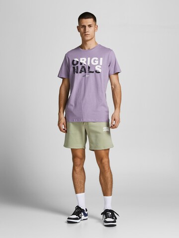 JACK & JONES Regular Shorts in Grün