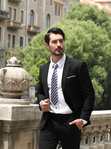 Youthup Slim fit Suit Jacket in Black