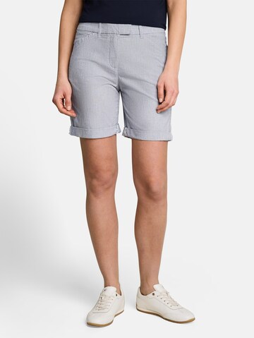 TOM TAILOR Slimfit Hose in Grau: Vorderseite