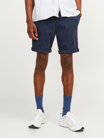 JACK & JONES Regular Chino 'Bowie' in Blauw: voorkant