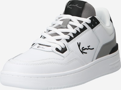 Karl Kani Baskets basses en gris / noir / blanc, Vue avec produit