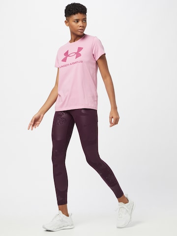 UNDER ARMOUR - Camiseta funcional en rosa