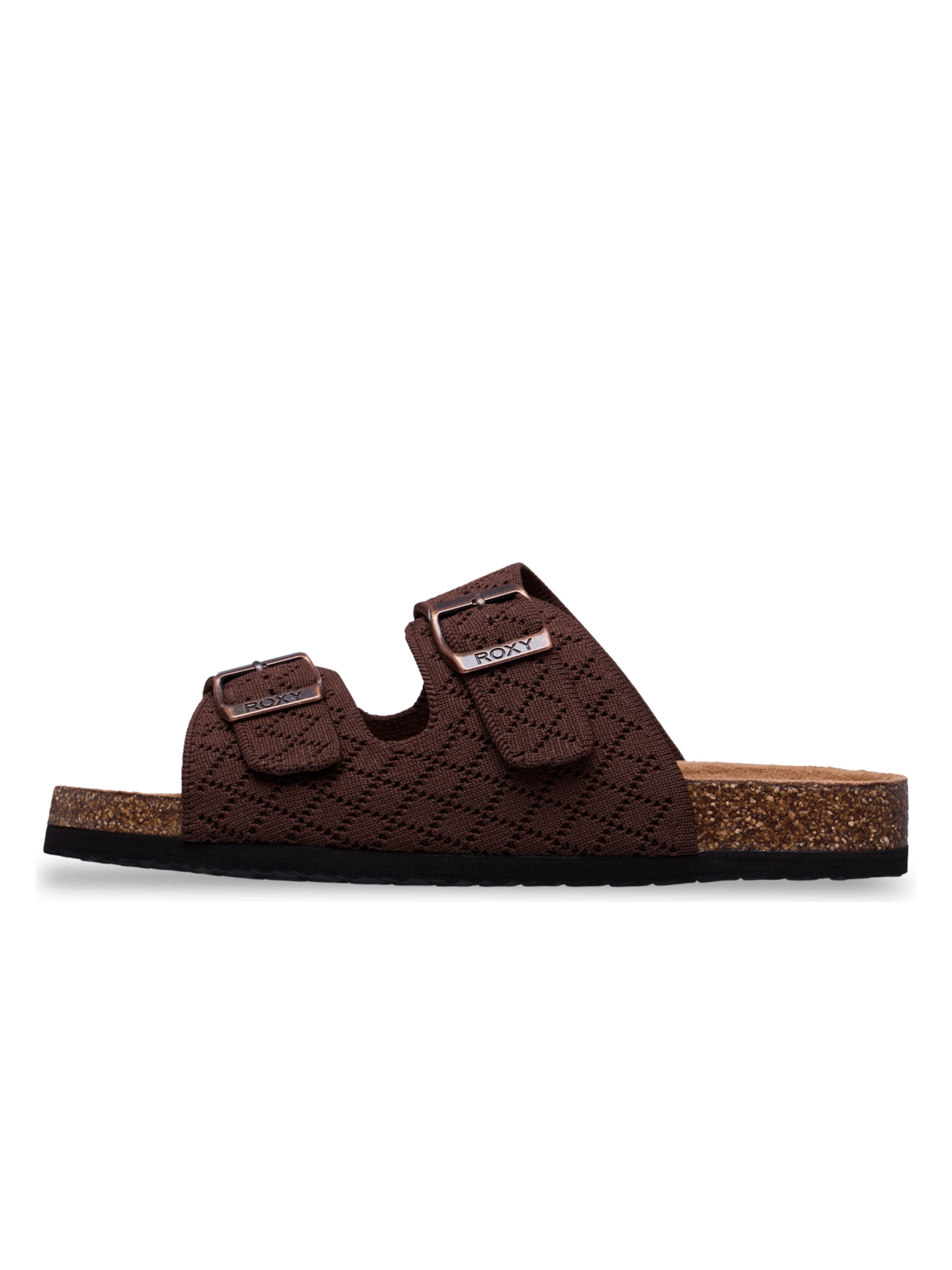 ROXY Pantolette 'Mannae' in Braun: Vorderseite