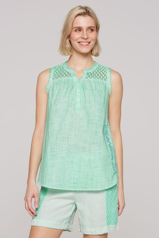 Soccx Bluse in Grün: Vorderseite