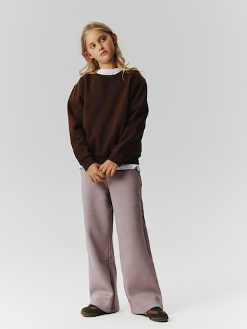 NAME IT - Pierna ancha Pantalón en lila