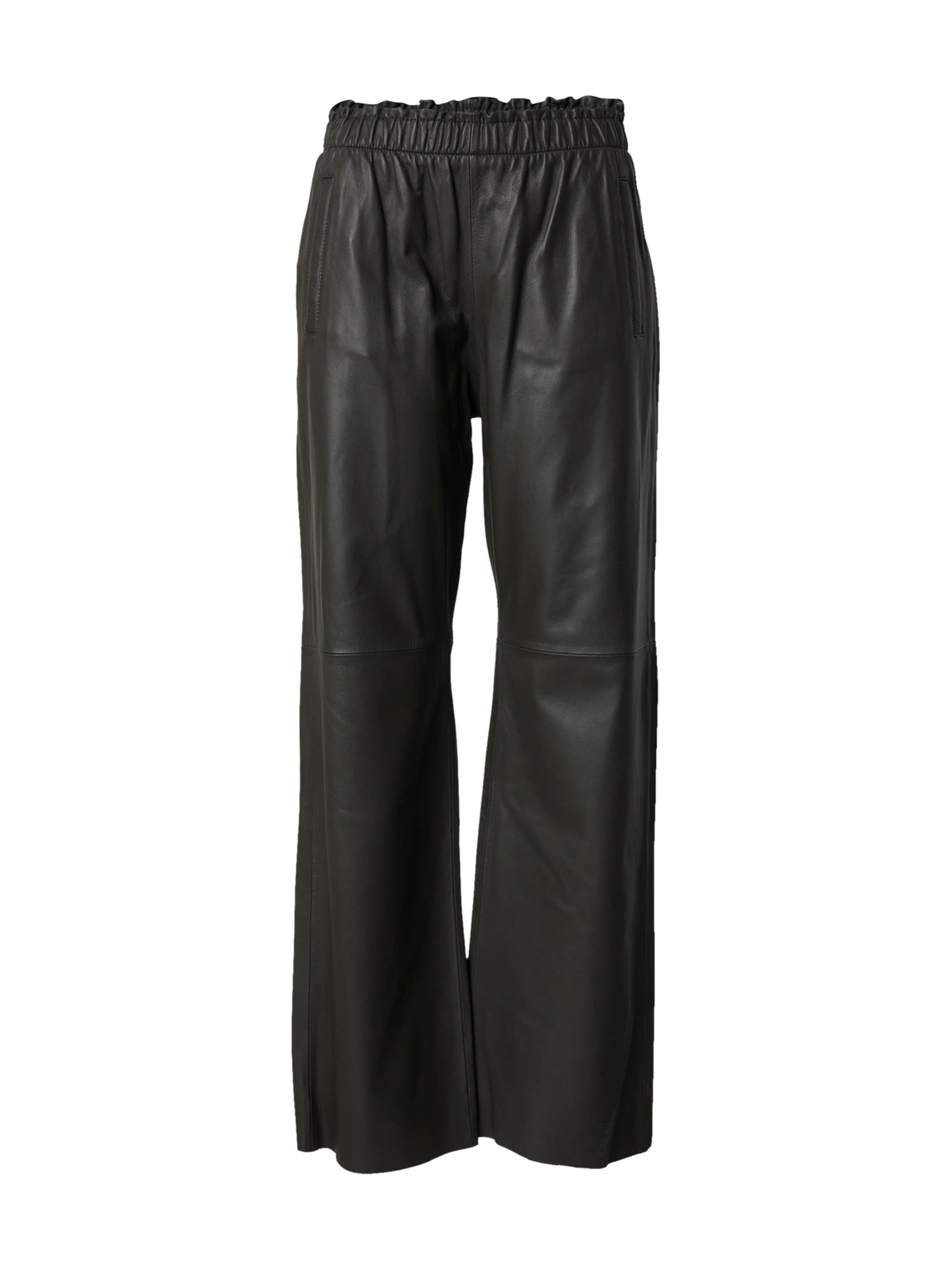 Largi Pantaloni 'URANUS' de la OAKWOOD pe verde: față