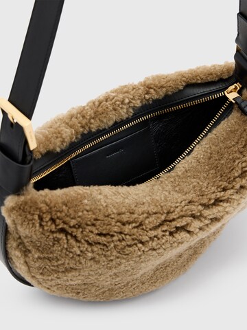 Borsa a tracolla di AllSaints in marrone