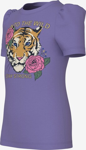 T-Shirt 'KATY' NAME IT en violet