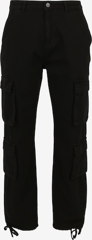 2Y Premium Cargobroek 'Kiran' in Zwart: voorkant