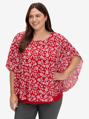 SHEEGO Tunic in Red: front