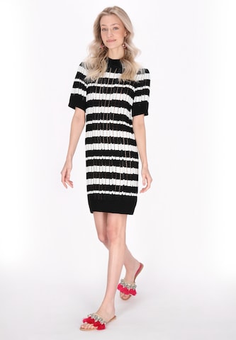 IZIA Kleid 'Boho' in Schwarz