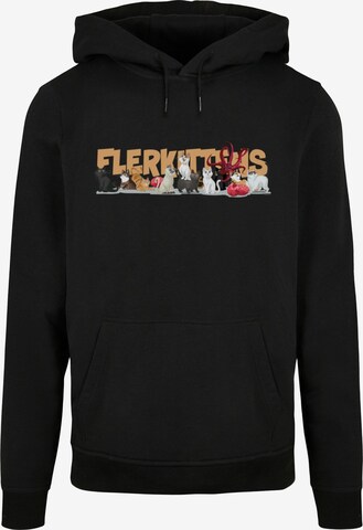 Sweat-shirt ' The Marvels - Flerkittens Group' ABSOLUTE CULT en noir : devant