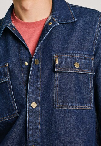 Pepe Jeans Regular fit Overhemd in Blauw