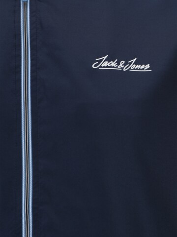 Jack & Jones Plus Between-Season Jacket 'OLIVER' in Blue