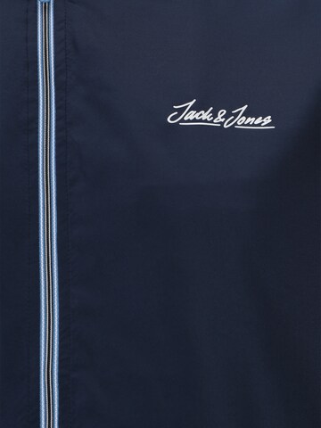 Jack & Jones Plus Φθινοπωρινό και ανοιξιάτικο μπουφάν 'OLIVER' σε μπλε