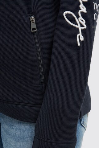 Soccx Zip-Up Hoodie in Blue