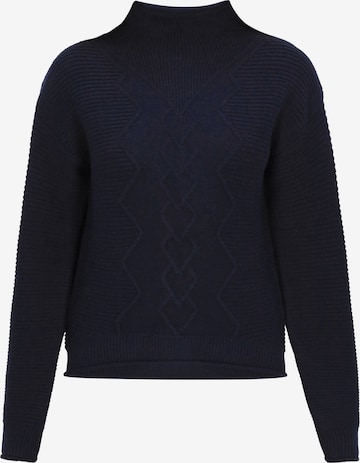 Pull-over DreiMaster Vintage en bleu : devant