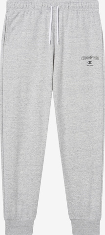 pilka Champion Authentic Athletic Apparel Standartinis Kelnės 'Rib Cuff': priekis