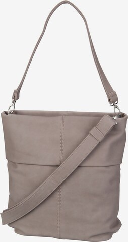 ZWEI Handbag 'Mademoiselle' in Brown