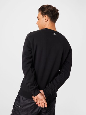 ADIDAS PERFORMANCE Athletic Sweatshirt in Black