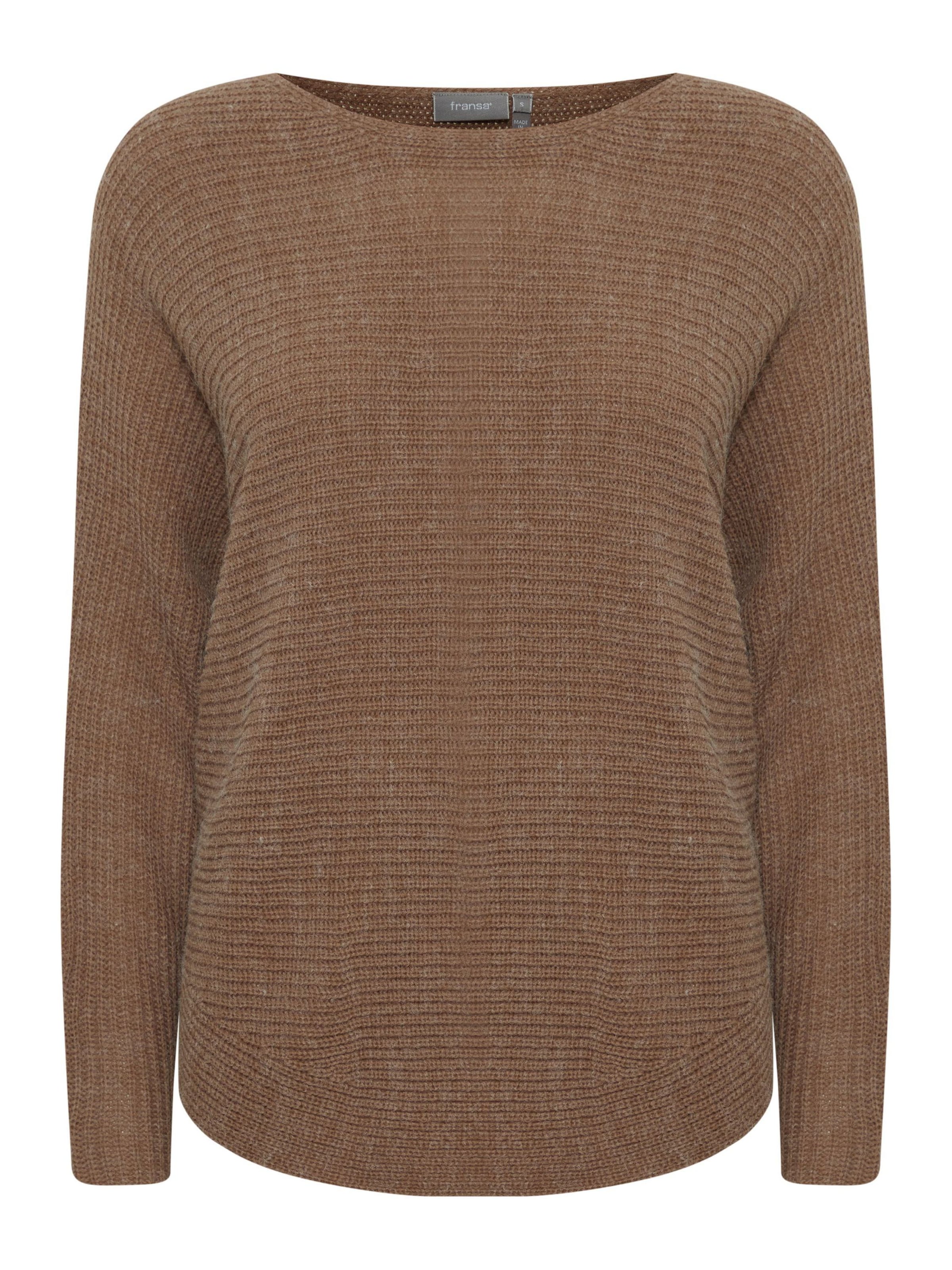 Pullover 'FREretta' di Fransa in marrone: frontale