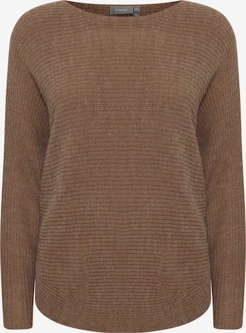 Fransa Pullover 'FREretta' in Braun: Vorderseite