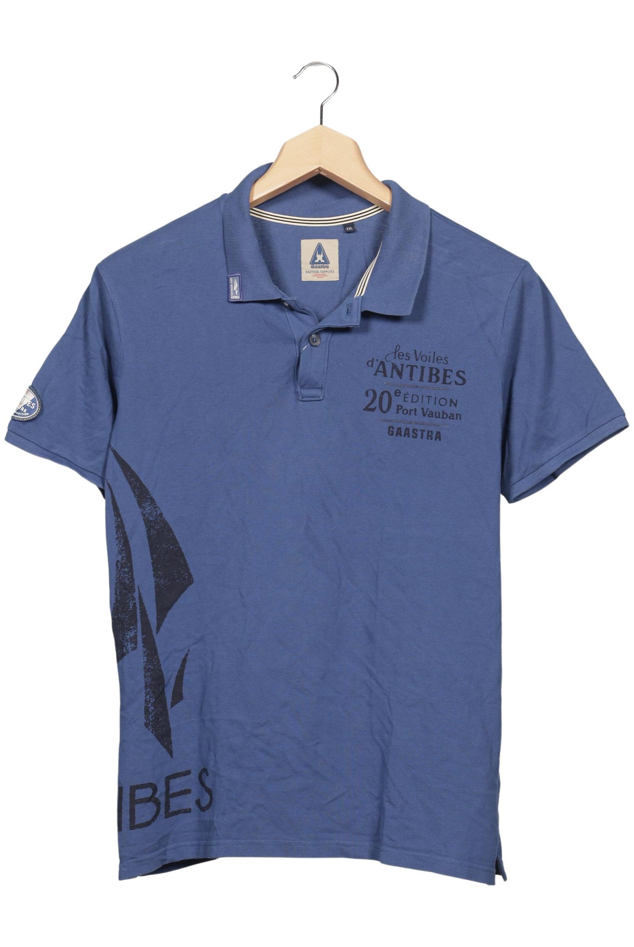 Gaastra Shirt in XXL in Blue: front